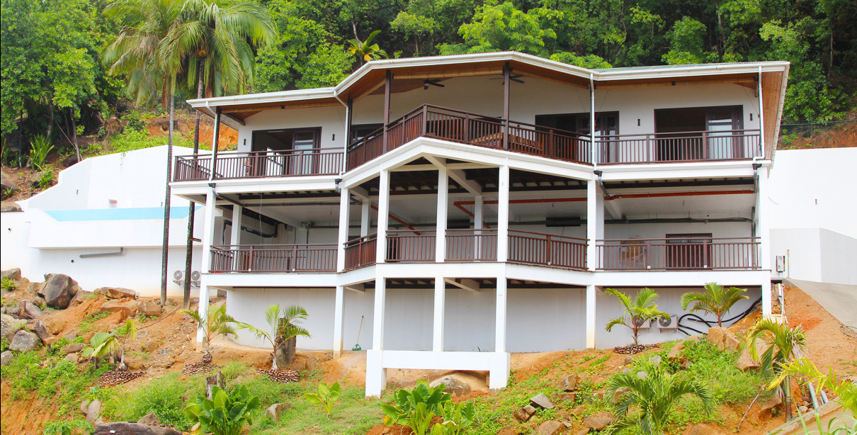 Seychely villa resort